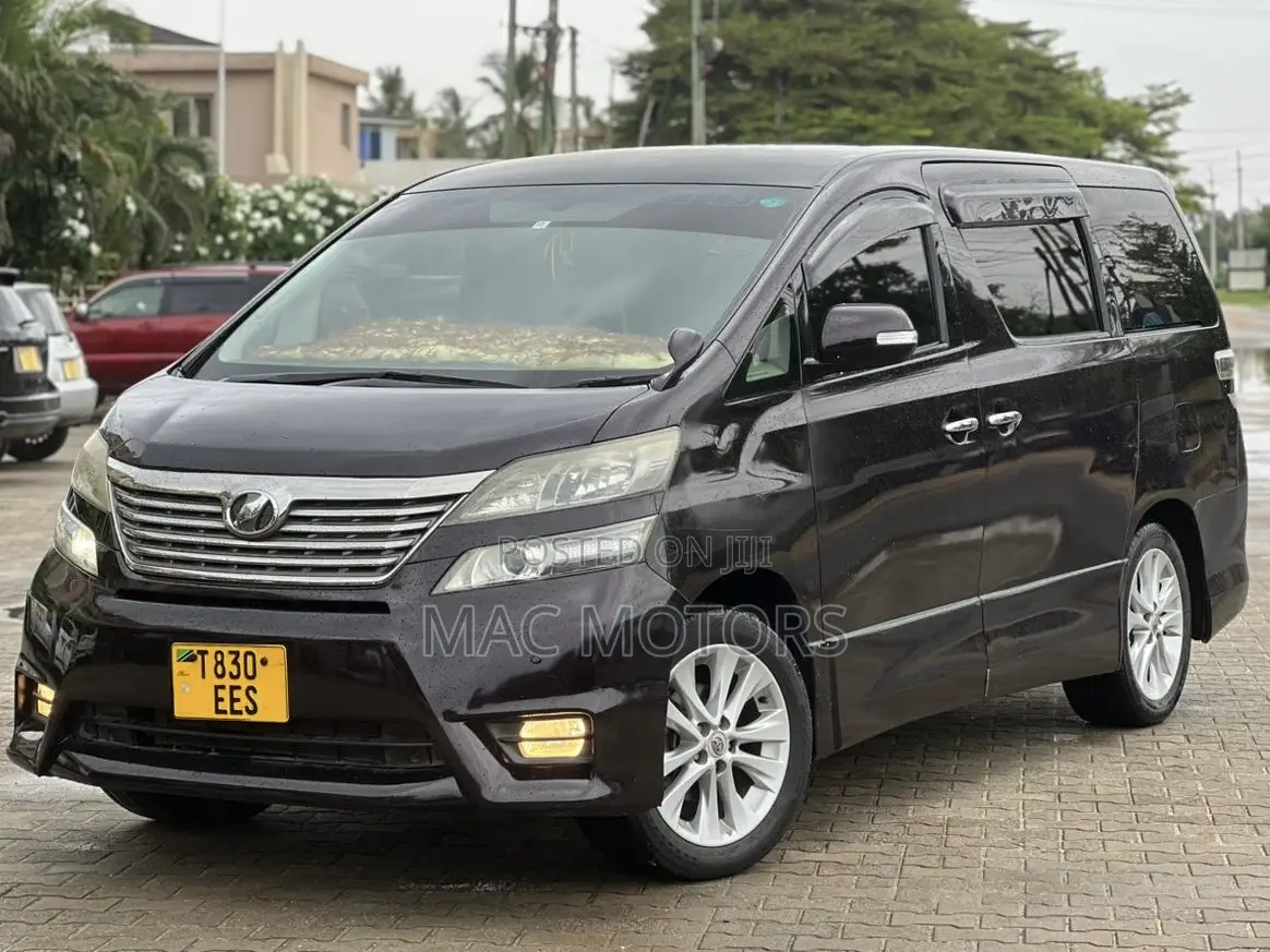 Toyota Vellfire 2009 Purple