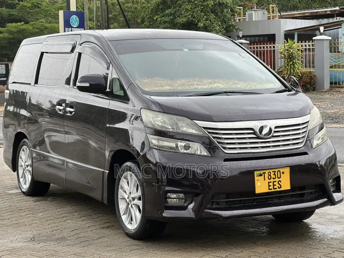 Toyota Vellfire 2009 Purple