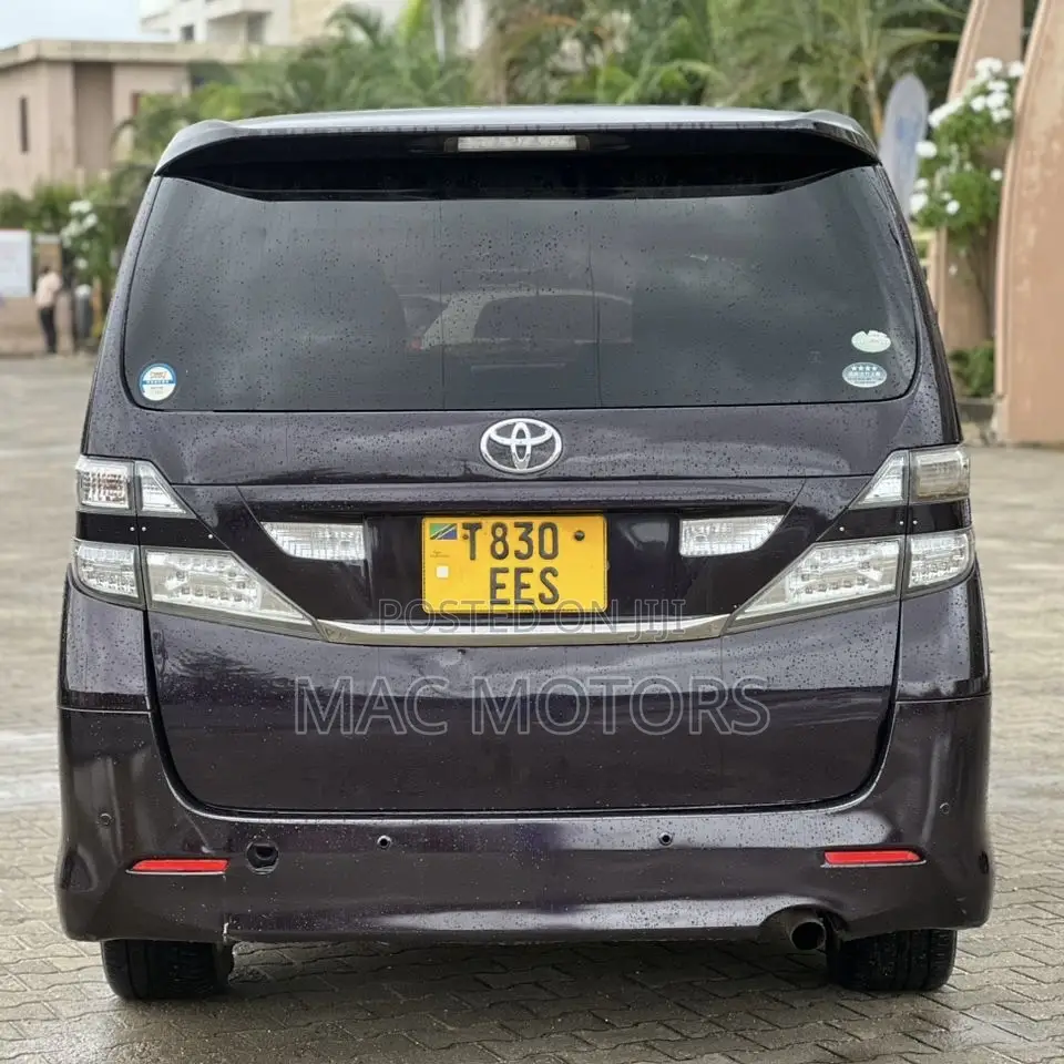 Toyota Vellfire 2009 Purple