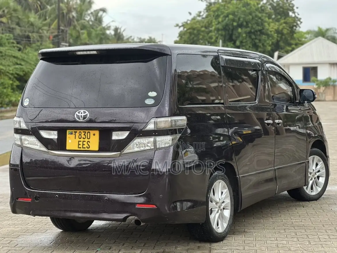 Toyota Vellfire 2009 Purple