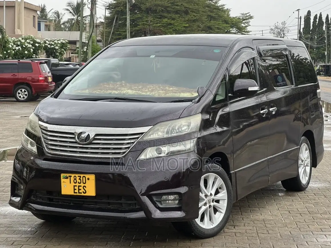 Toyota Vellfire 2009 Purple