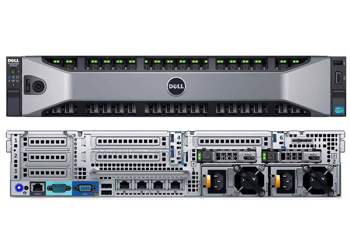 Server Dell PowerEdge R730 64GB Intel Xeon HDD+SSD 4T