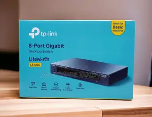 Tp-Link Ls108g Litewave 8-Port Gigabit Metal Desktop Switch