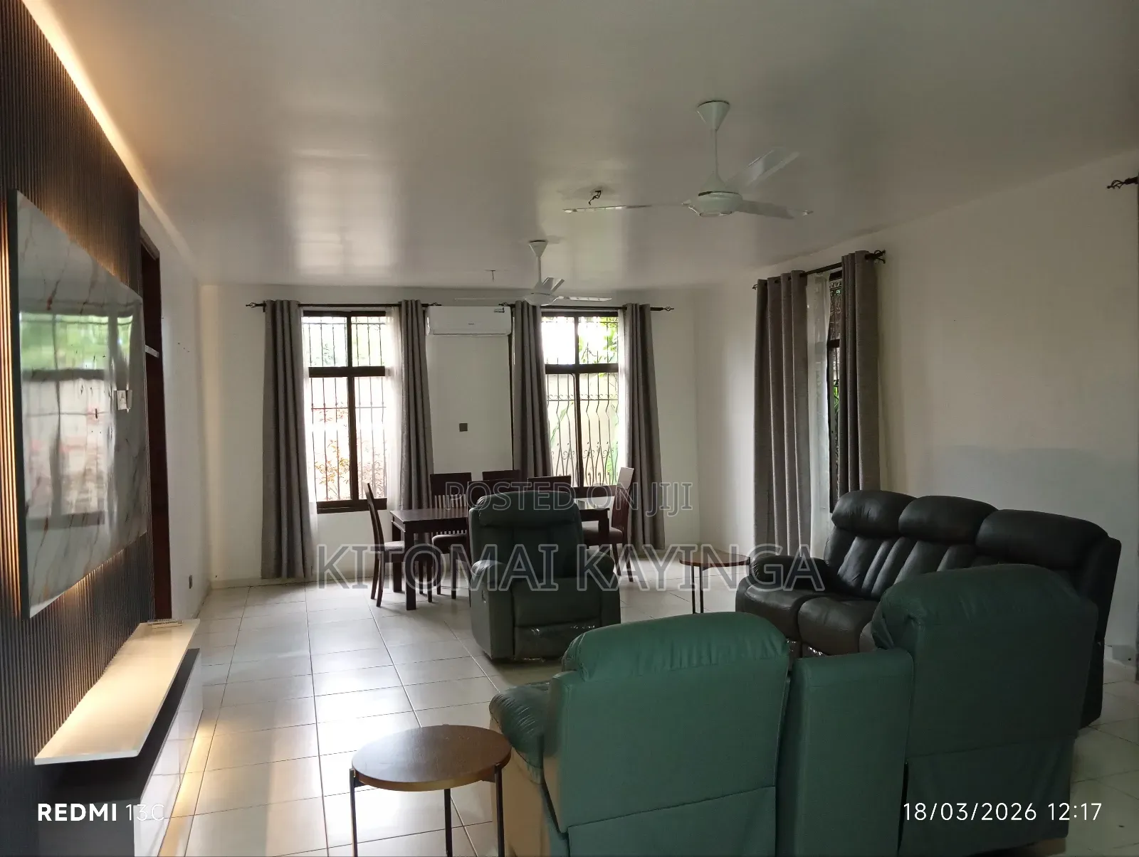 Furnished 4bdrm Villa in Kinondoni for rent