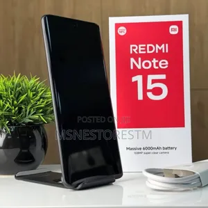 New Xiaomi Redmi Note 15 128 GB Black