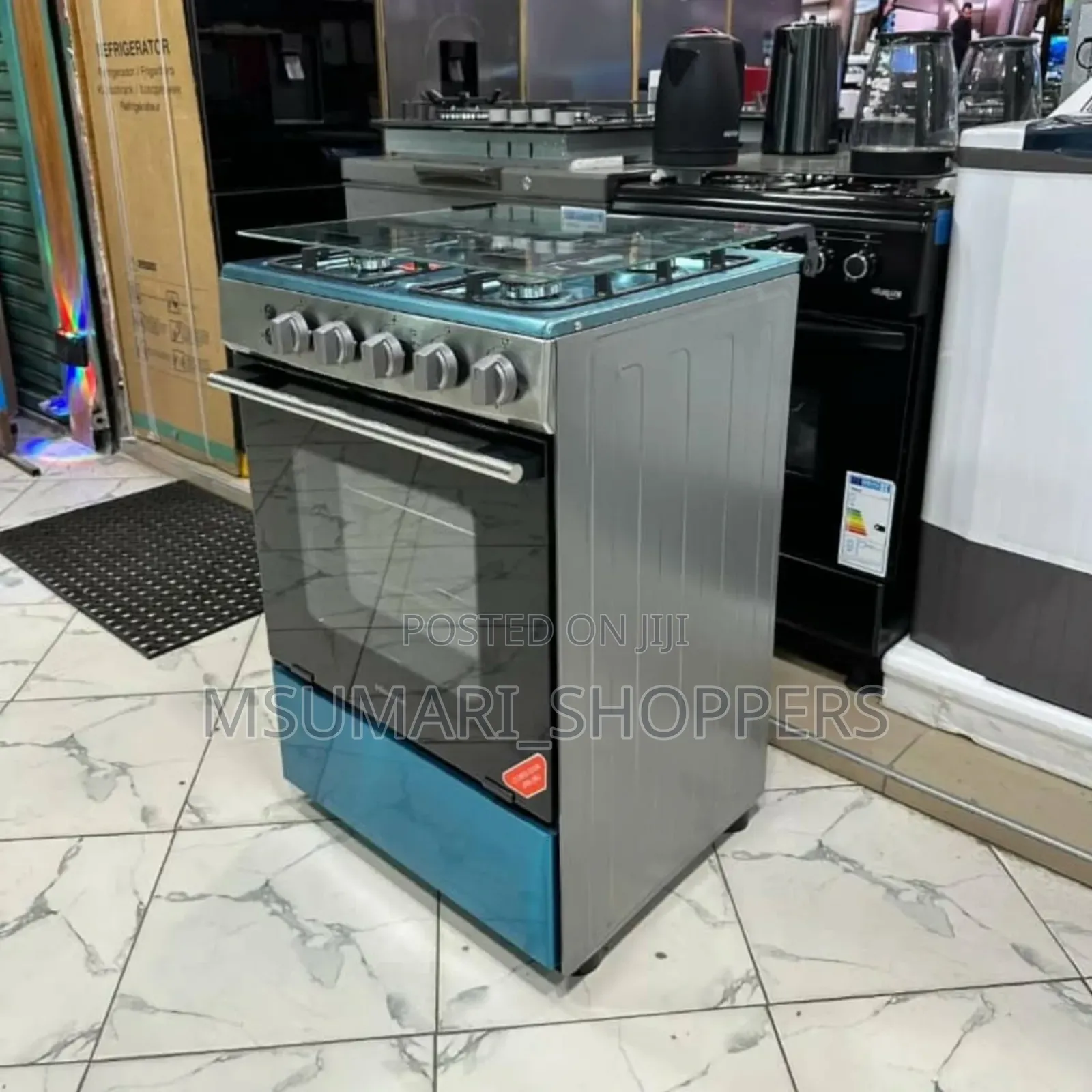 Hisense Plate 4 Gas + Oven