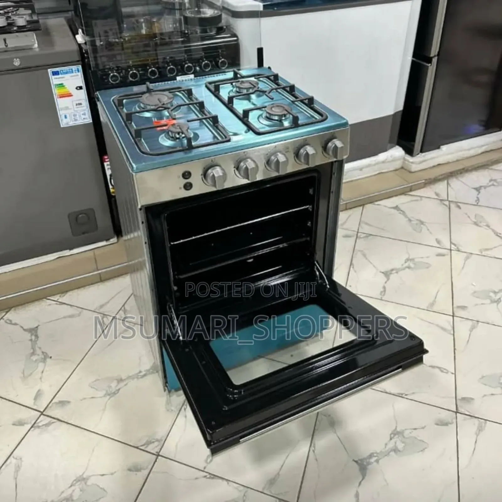 Hisense Plate 4 Gas + Oven
