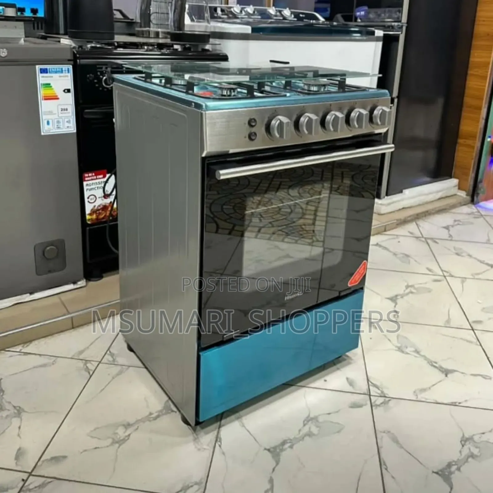 Hisense Plate 4 Gas + Oven