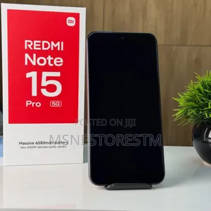 New Xiaomi Redmi Note 15 Pro 256 GB Black