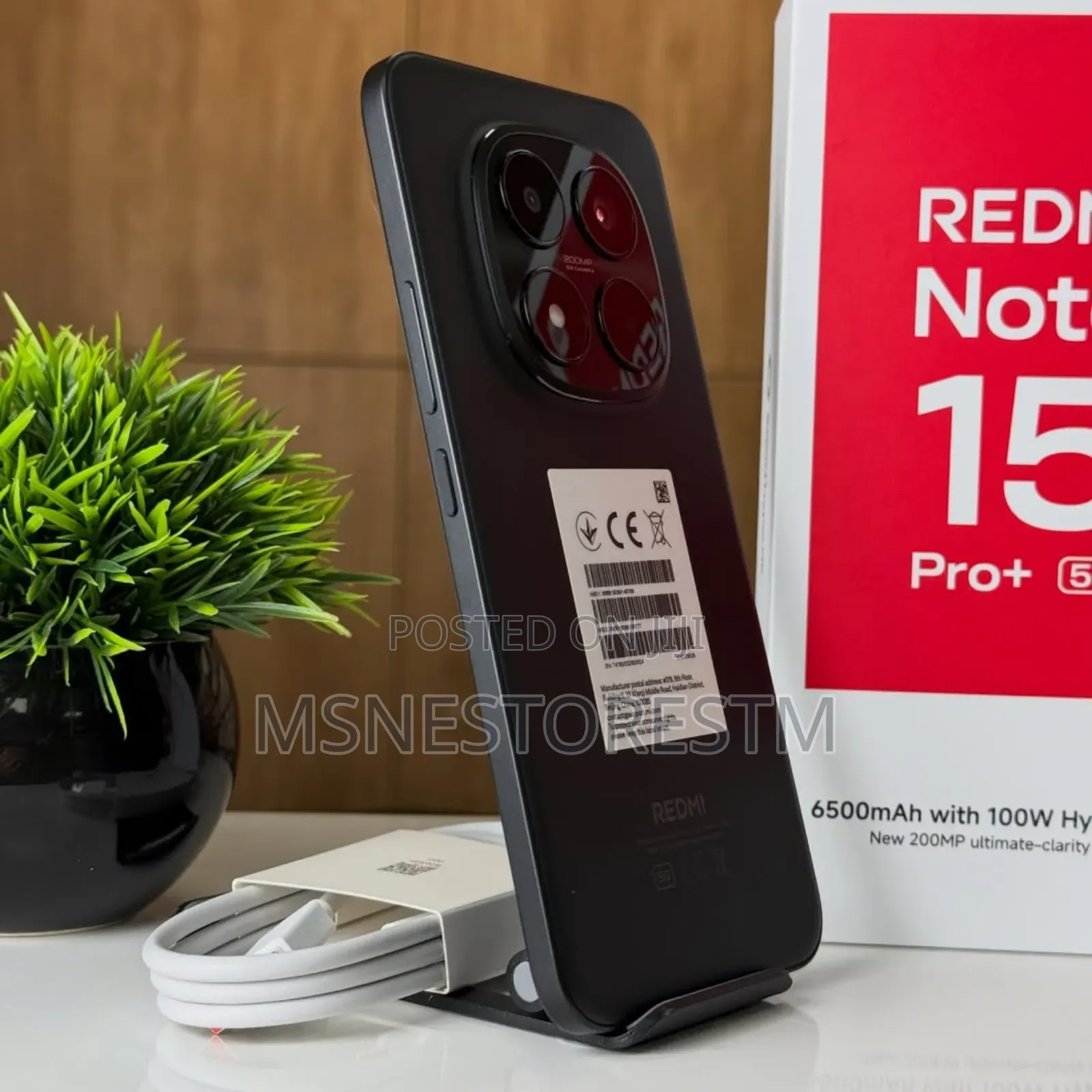 New Xiaomi Redmi Note 15 Pro+ 256 GB Black