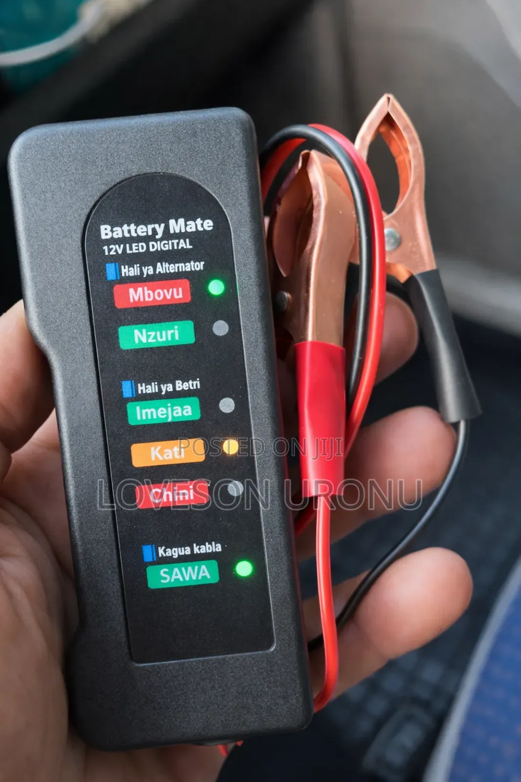 Battery and Alternator Tester