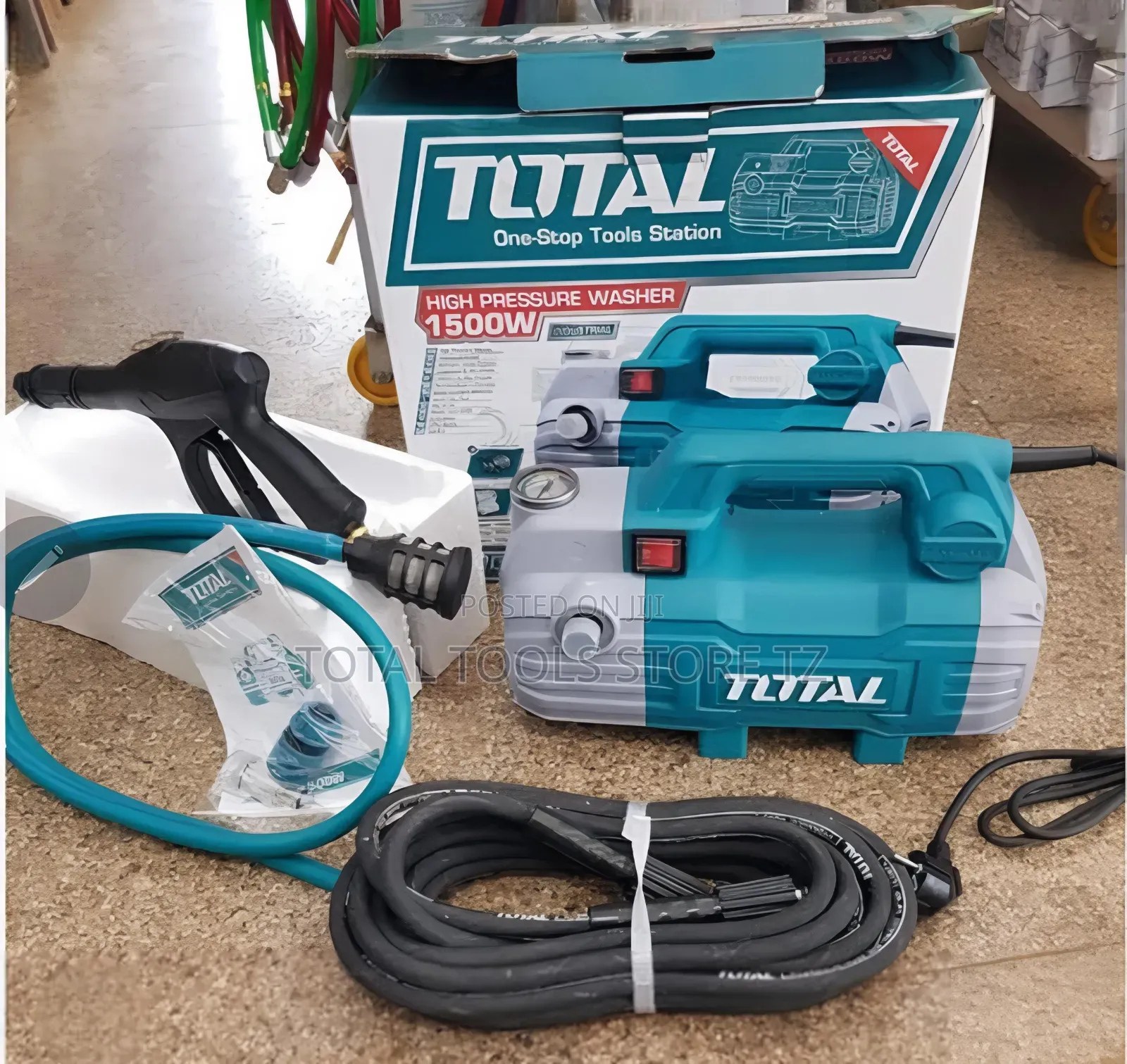 Total Electric Pressure Washer 1500w