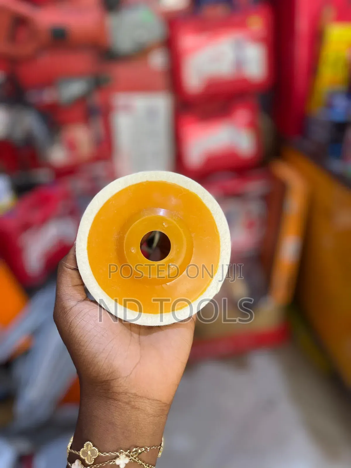 Wool Polishing Pad 7"