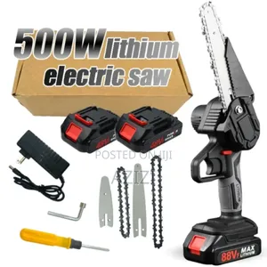 Ccordless Chainsaw 500w 88v