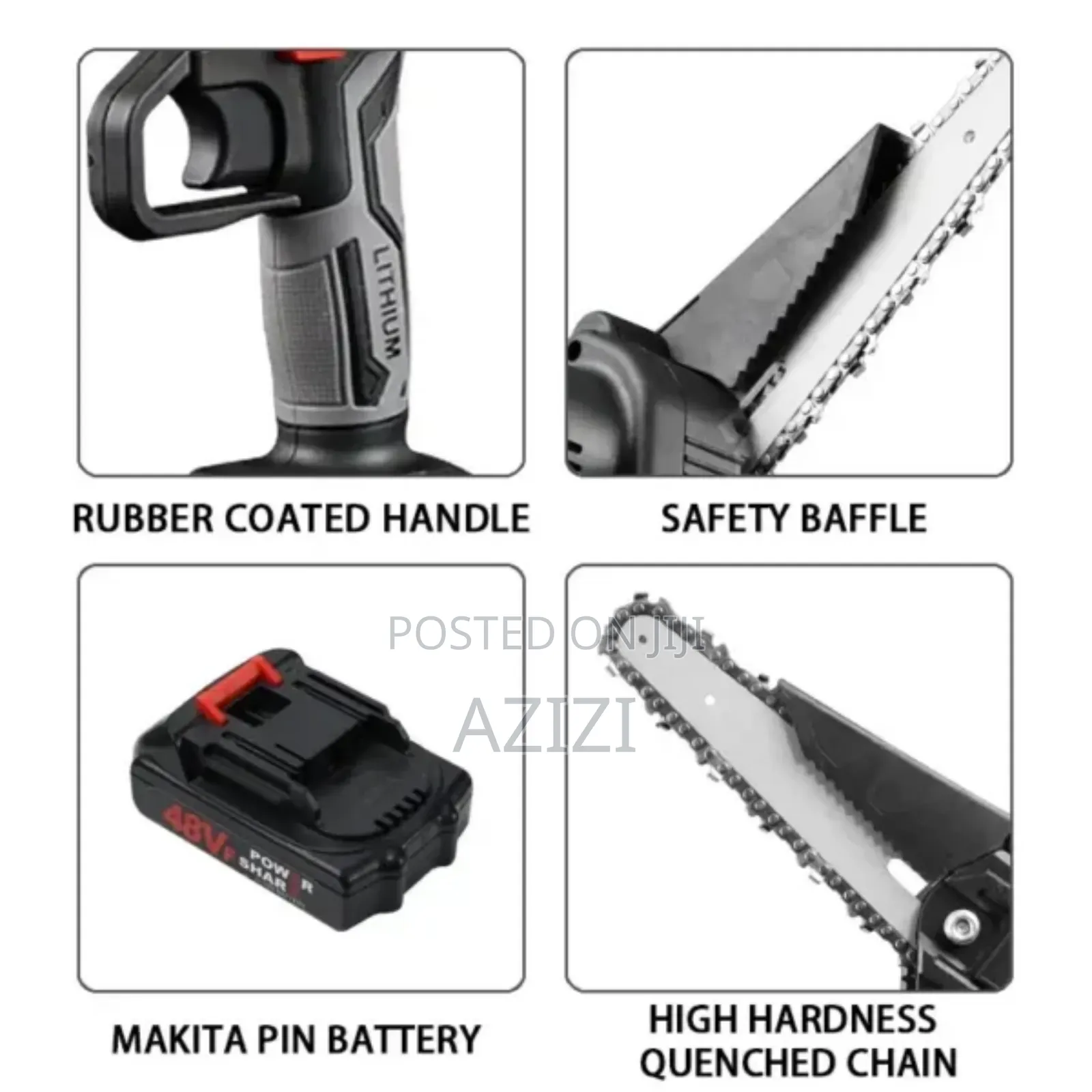 Ccordless Chainsaw 500w 88v