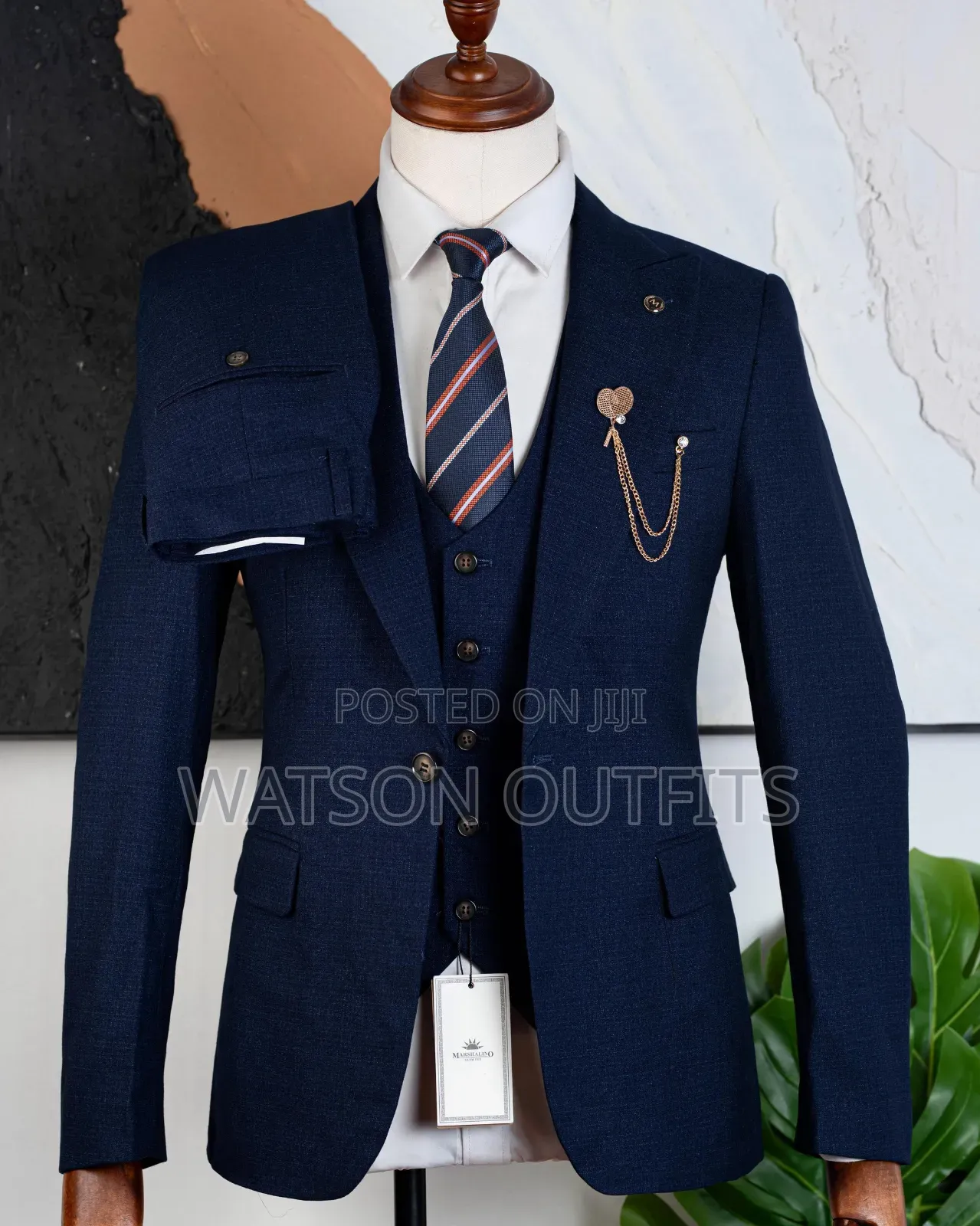 Marshalino Turkey Brand Men's Original Suits Materials Quality