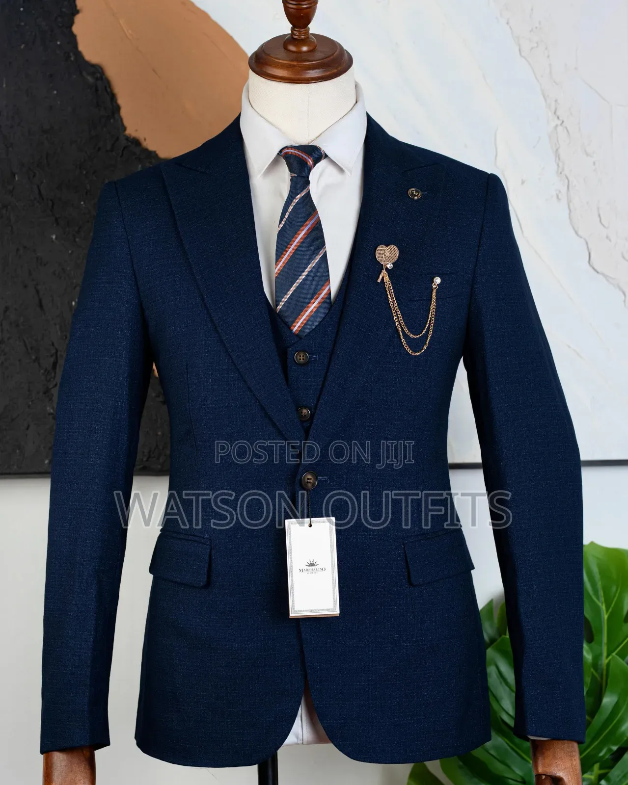 Marshalino Turkey Brand Men's Original Suits Materials Quality