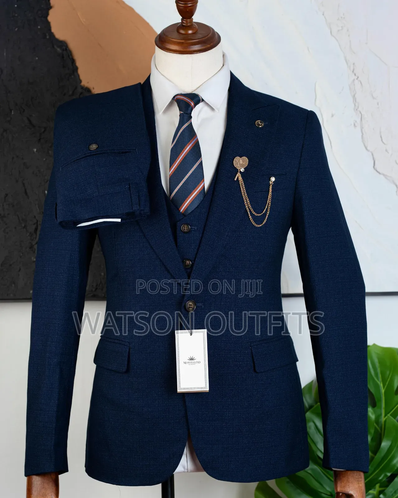 Marshalino Turkey Brand Men's Original Suits Materials Quality