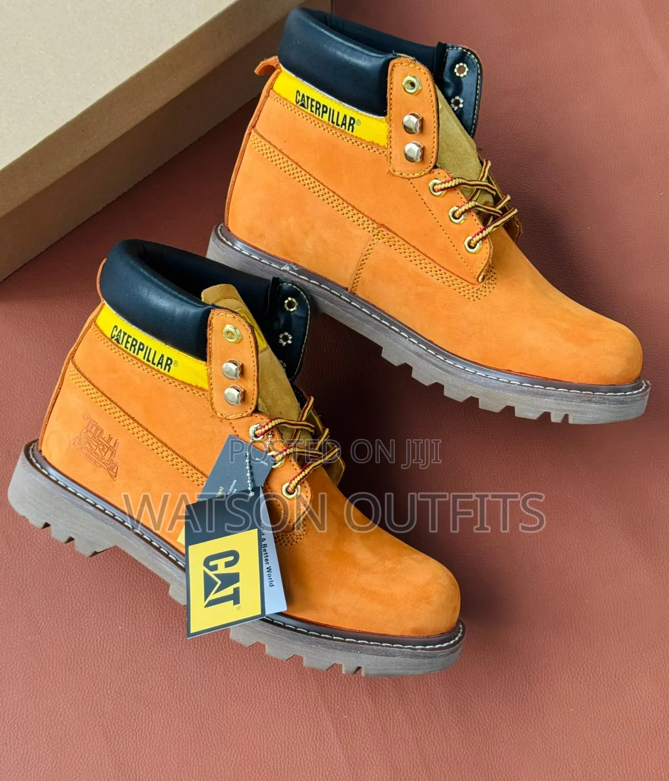 Caterpillar Brand Men's Leather American Boots or Shoes