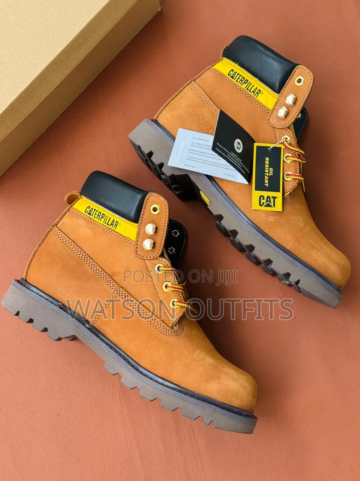 Caterpillar Brand Men's Leather American Boots or Shoes