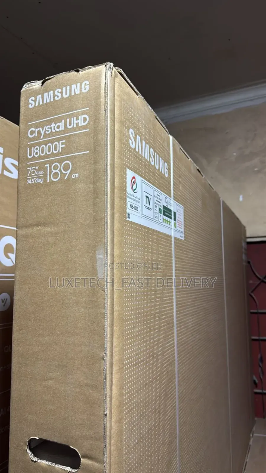 Samsung 75-Inches Crystal Uhd U8000f Smart Tv 2025