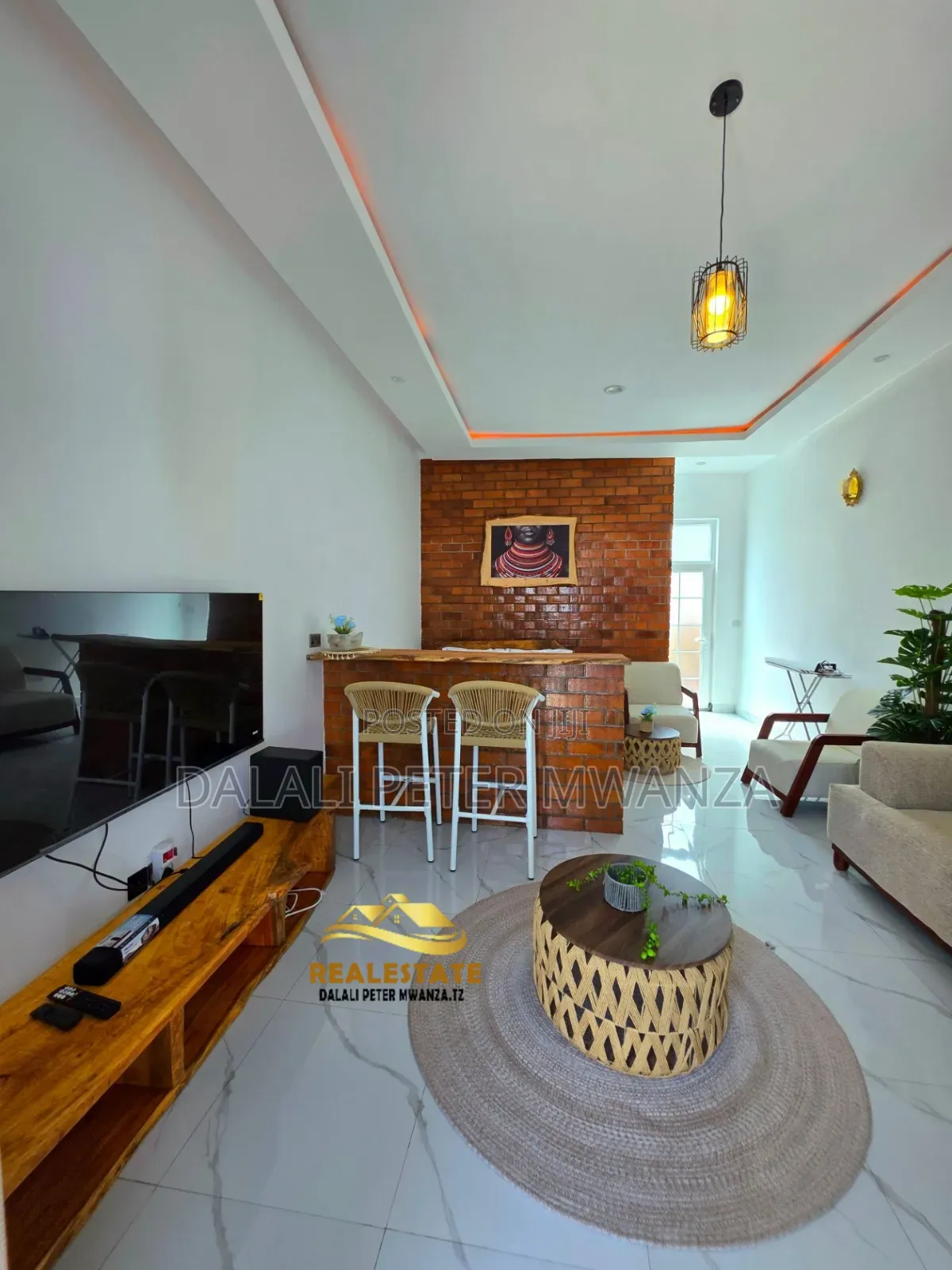 Furnished 2bdrm House in Rock City, Ilemela Ward for rent