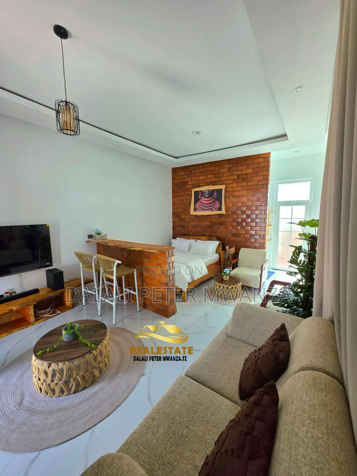 Furnished 2bdrm House in Rock City, Ilemela Ward for rent