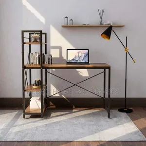 Loft-Style Industrial Computer Desk