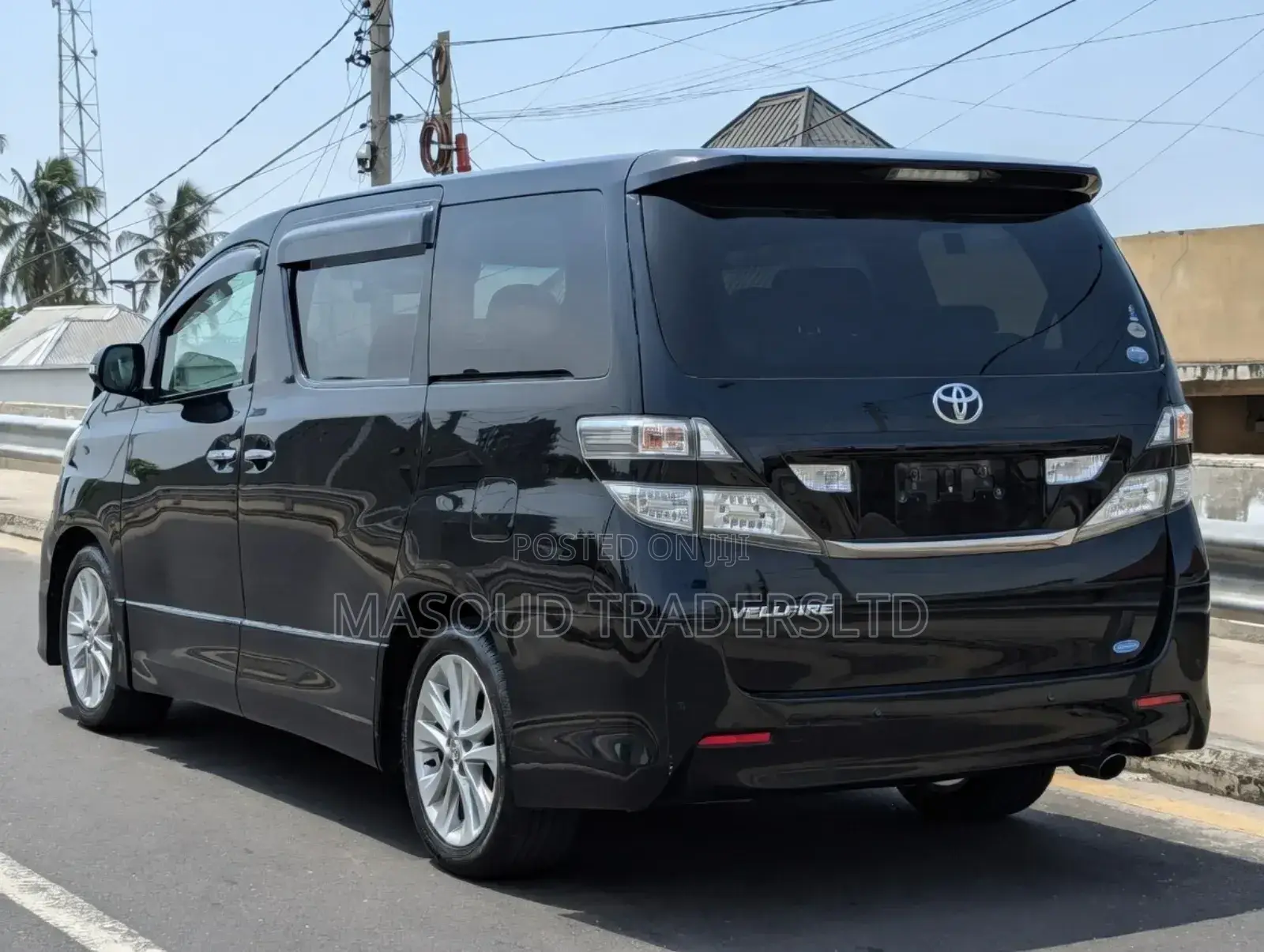 Toyota Vellfire 2008 Black