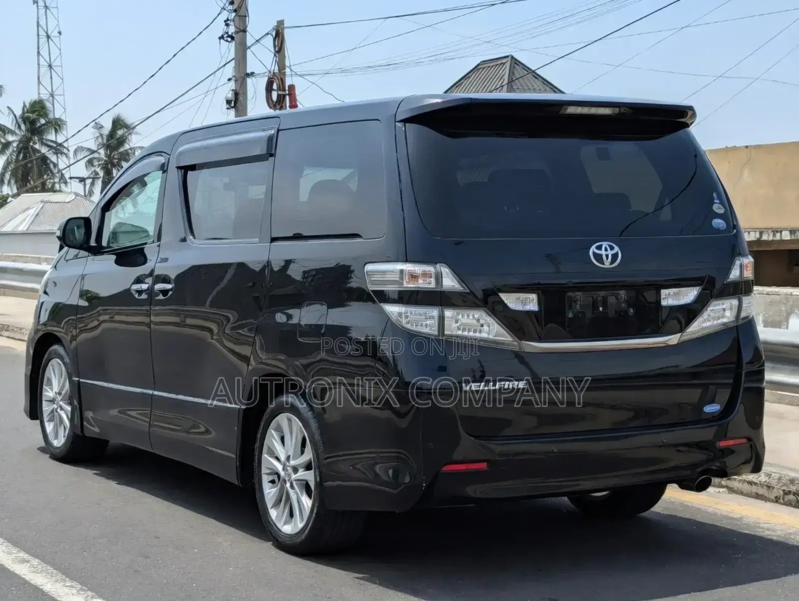 Toyota Vellfire 2008 Black