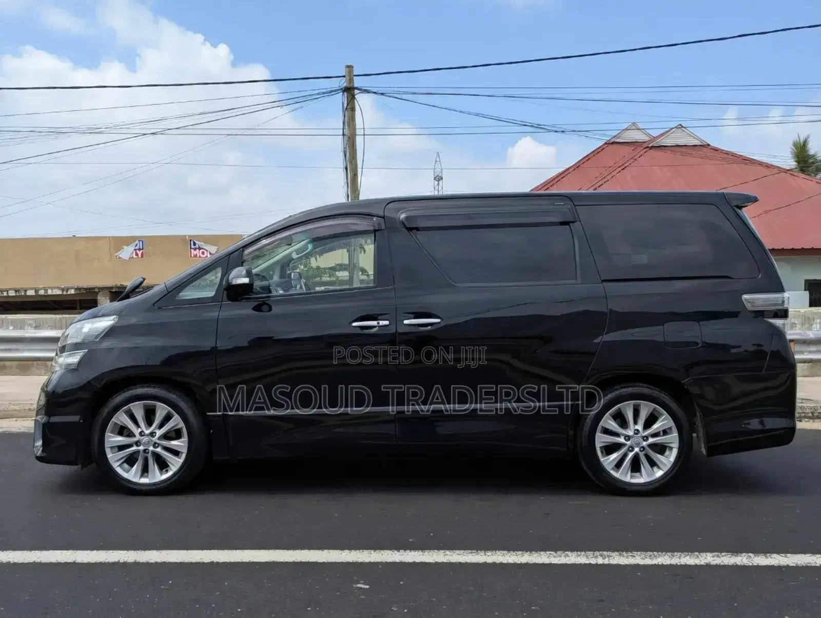 Toyota Vellfire 2008 Black