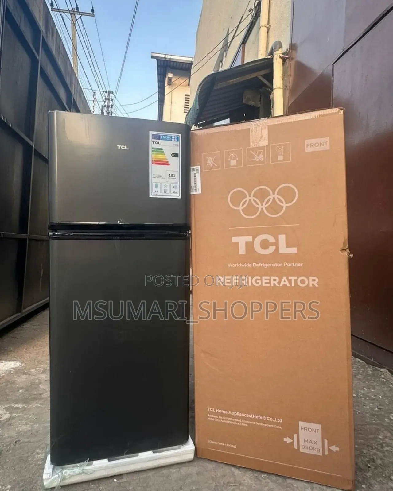 TCL Fridge (F153tm)
Lita-120 - Offaa 750,000/=