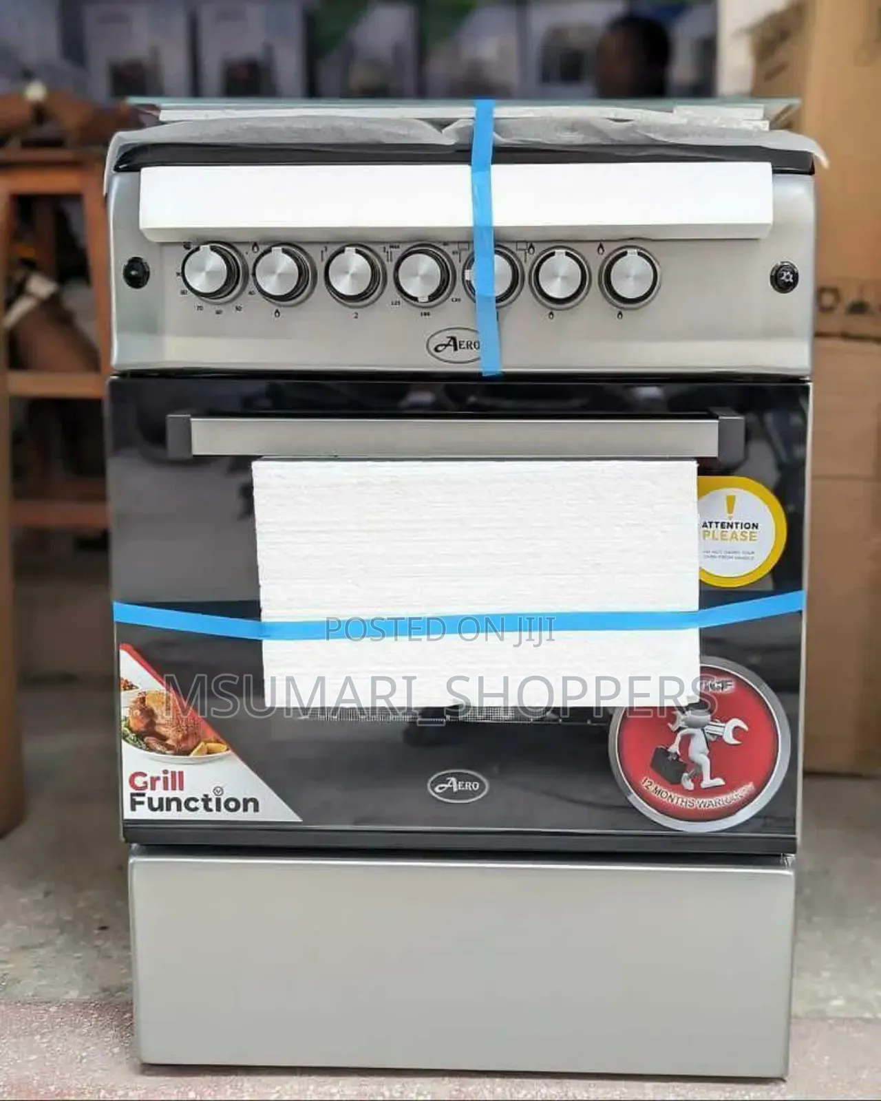 Jiko Zurii Plate 3 Gas , 1 Umemw Na Oven Offaa 680,000/=
