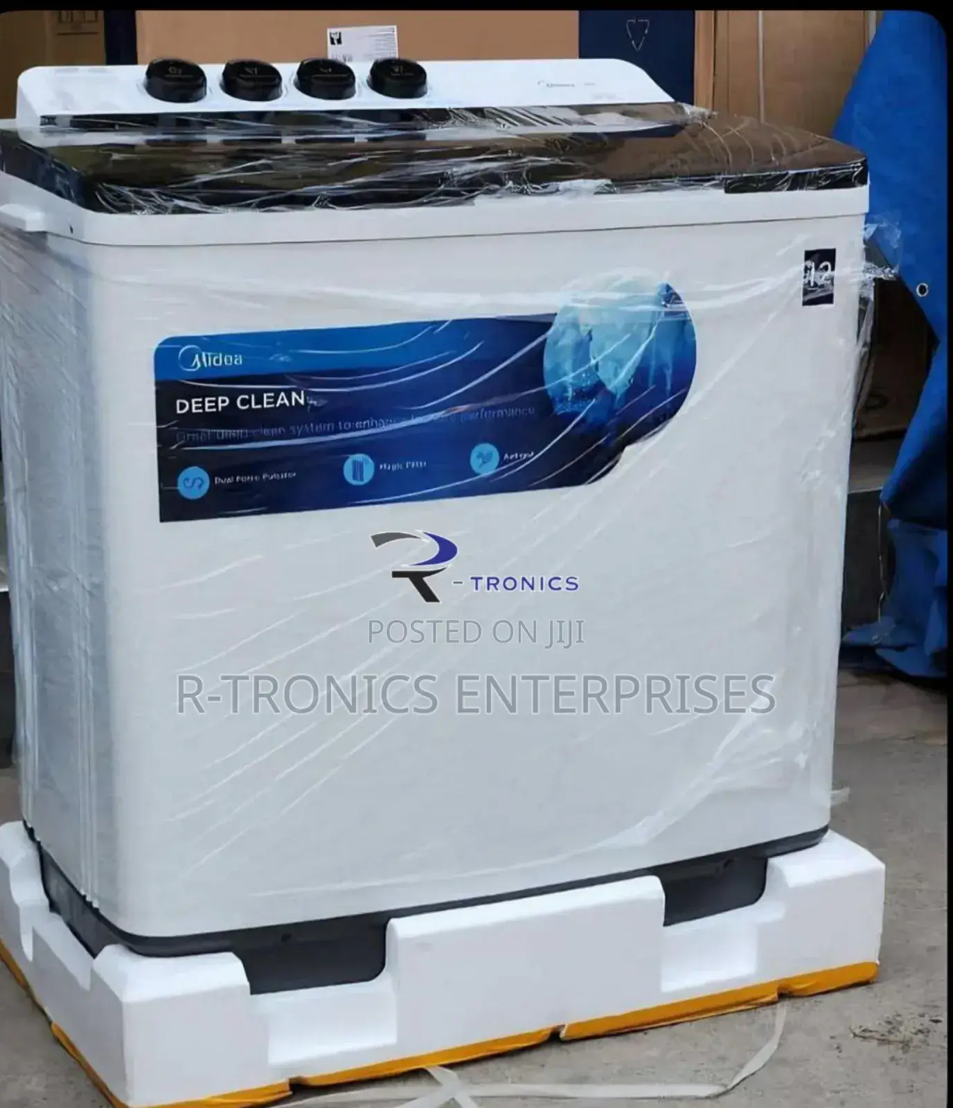 Midea 12kg Semi-Automatic Twin-Tub Washing Machine