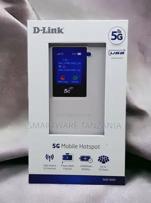 D-link Dwr-900v 5g Mobile Hotspot With 10000mah Power Bank
