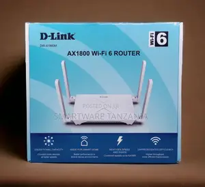 D-Link Dir-X1860m Ax1800 Wi-Fi 6 Router for Smart Homes
