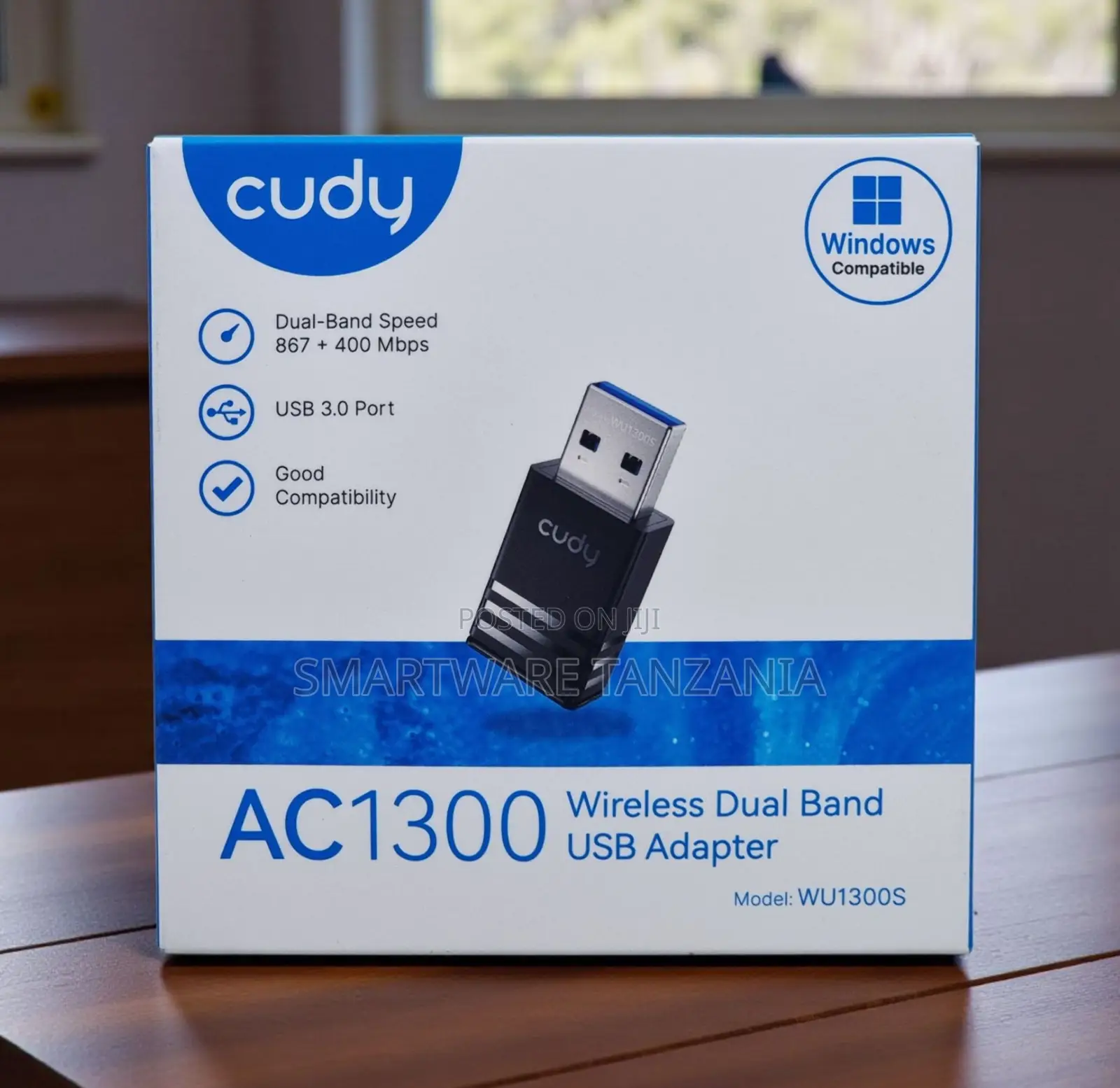 Cudy Wu1300s Ac1300 Dual-Band Usb 3.0 Wi-Fi Adapter