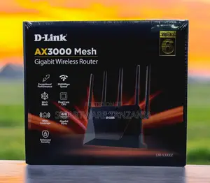 D-Link Dir-X3000z Ax3000 Mesh Wi-Fi 6 Gigabit Router