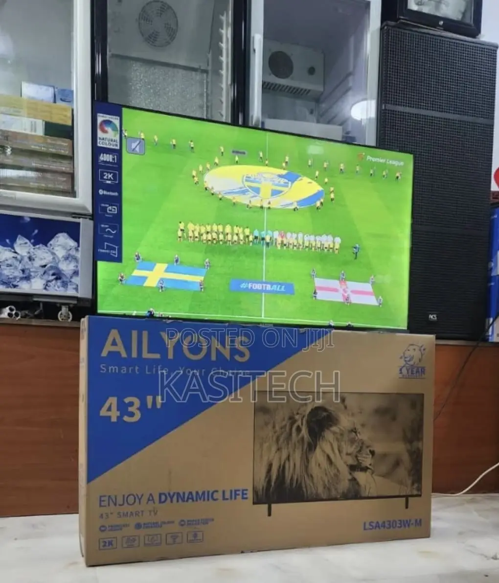 Ailyons Smart Tv Frameless 43” Inch