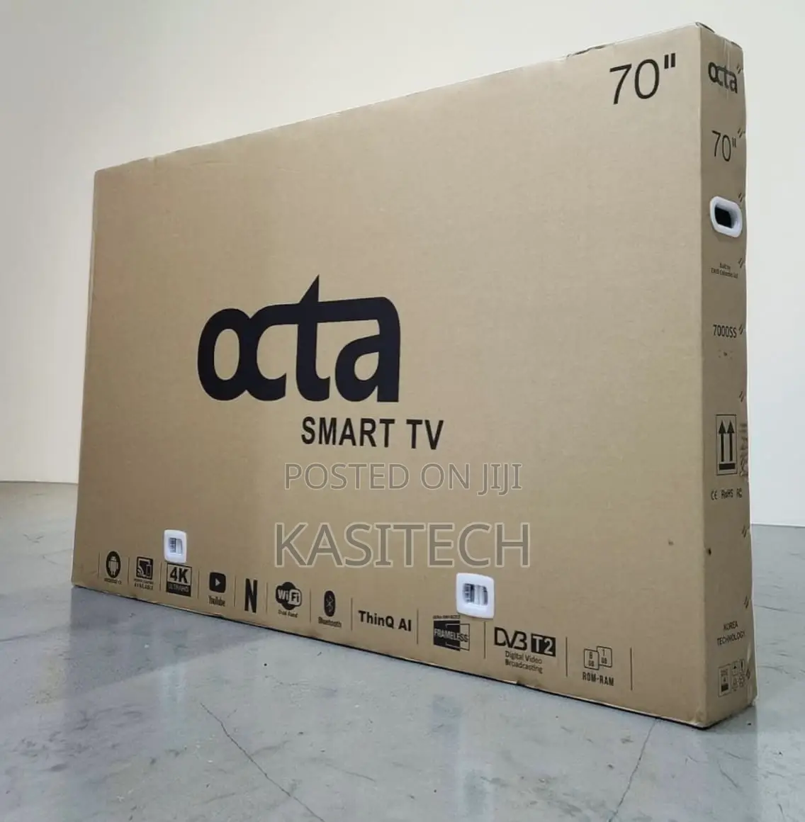 Octa Frameless Smart Tv 70”Inch