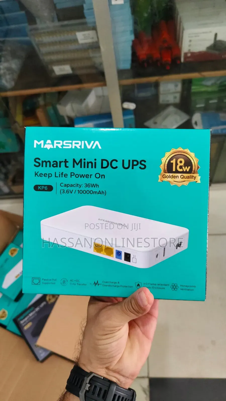 Marsriva Kp6 Smart Mini Dc18w Ups