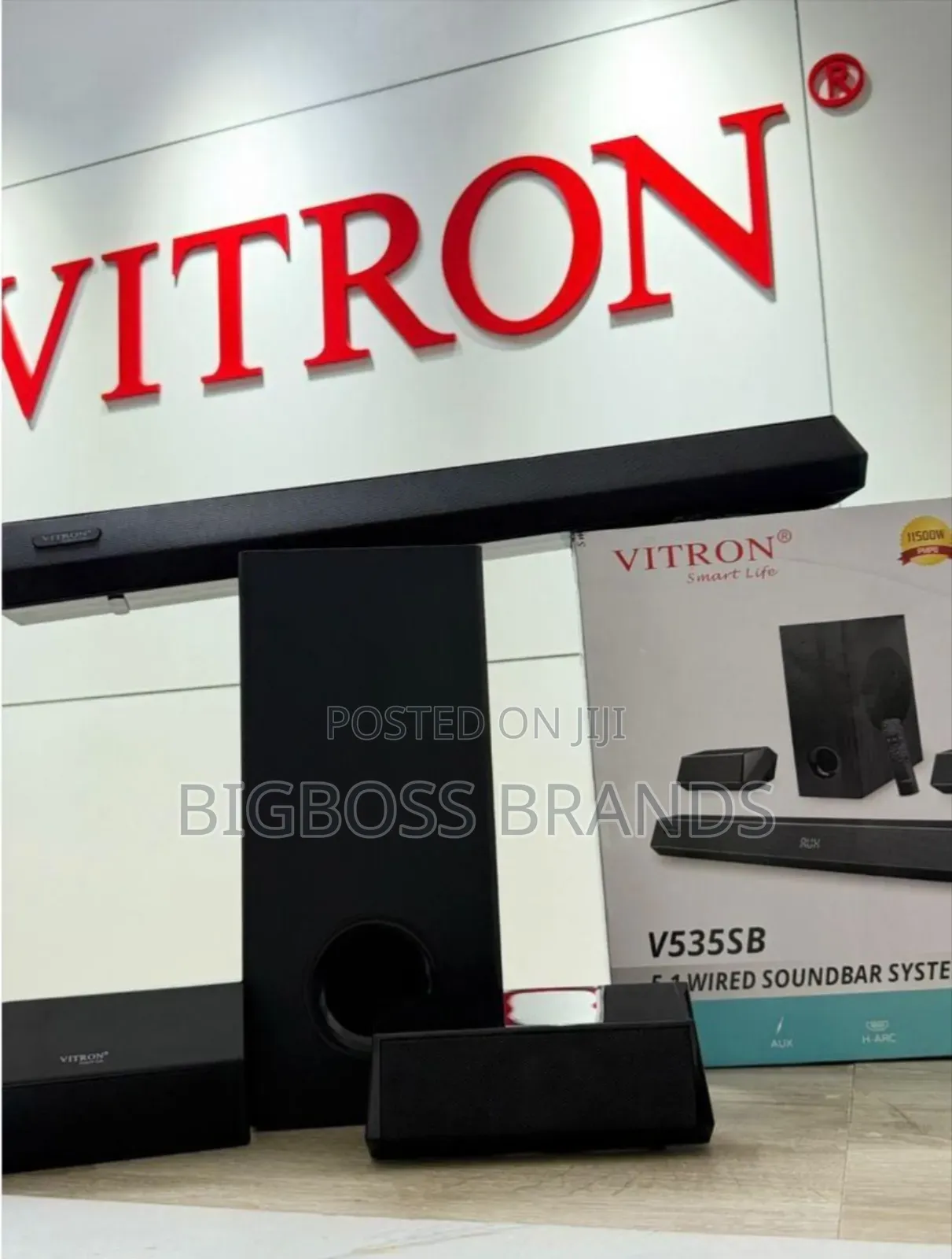 Vitron Soundbar V535sb [Wired] 5.1 Channel