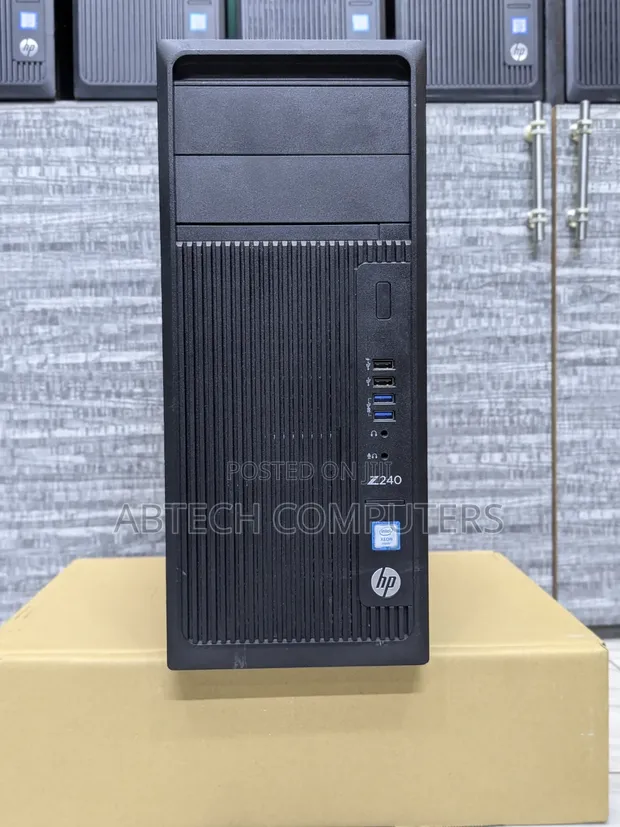 Desktop Computer HP Z240 8GB Intel Xeon HDD 500GB for sale