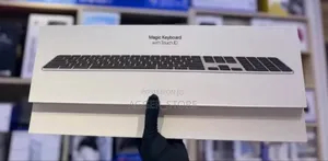Apple Magic Keyboard With Touch Id and Numeric Keypad (Black)