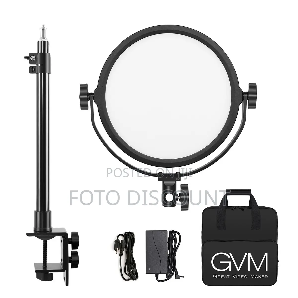 GVM Y30d160 Bi-Color Led Ring Light Video Edge Light (10")