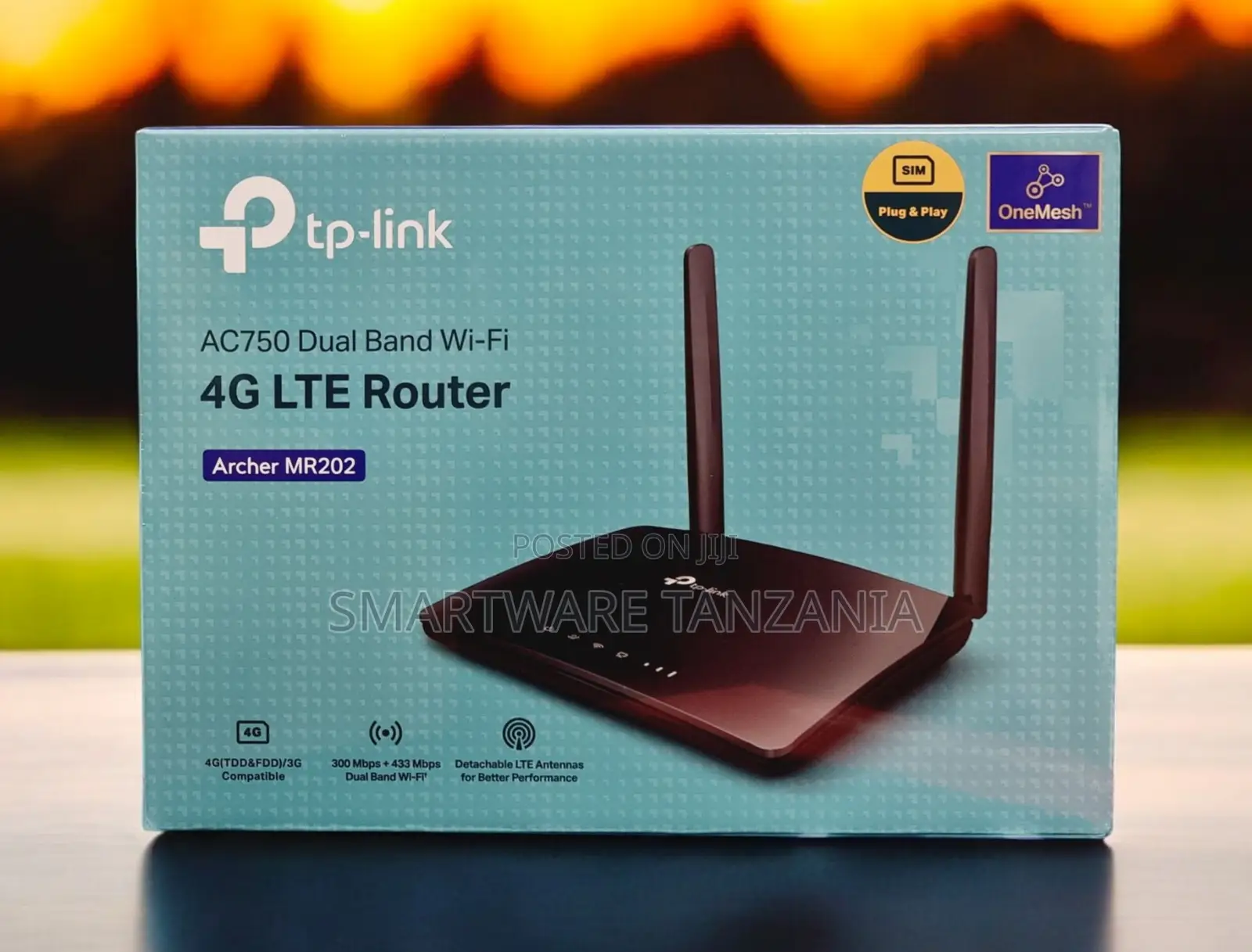Tp-Link Archer Mr202 Ac750 Dual-Band 4g Lte Router Onemesh