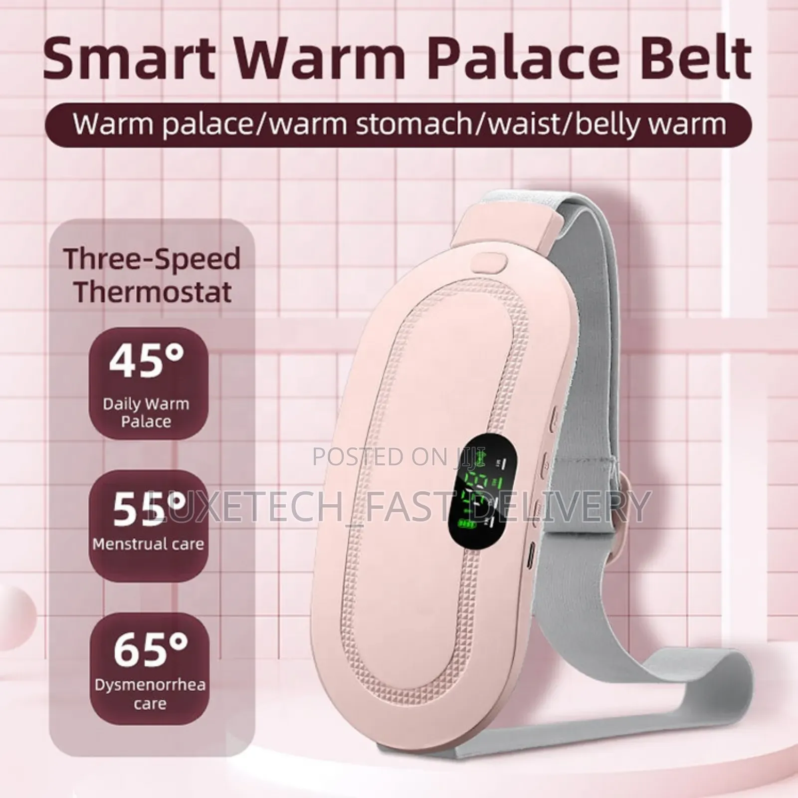 Portable Menstrual Heating Pad- Relieve Abdominal Discomfort or Cramps