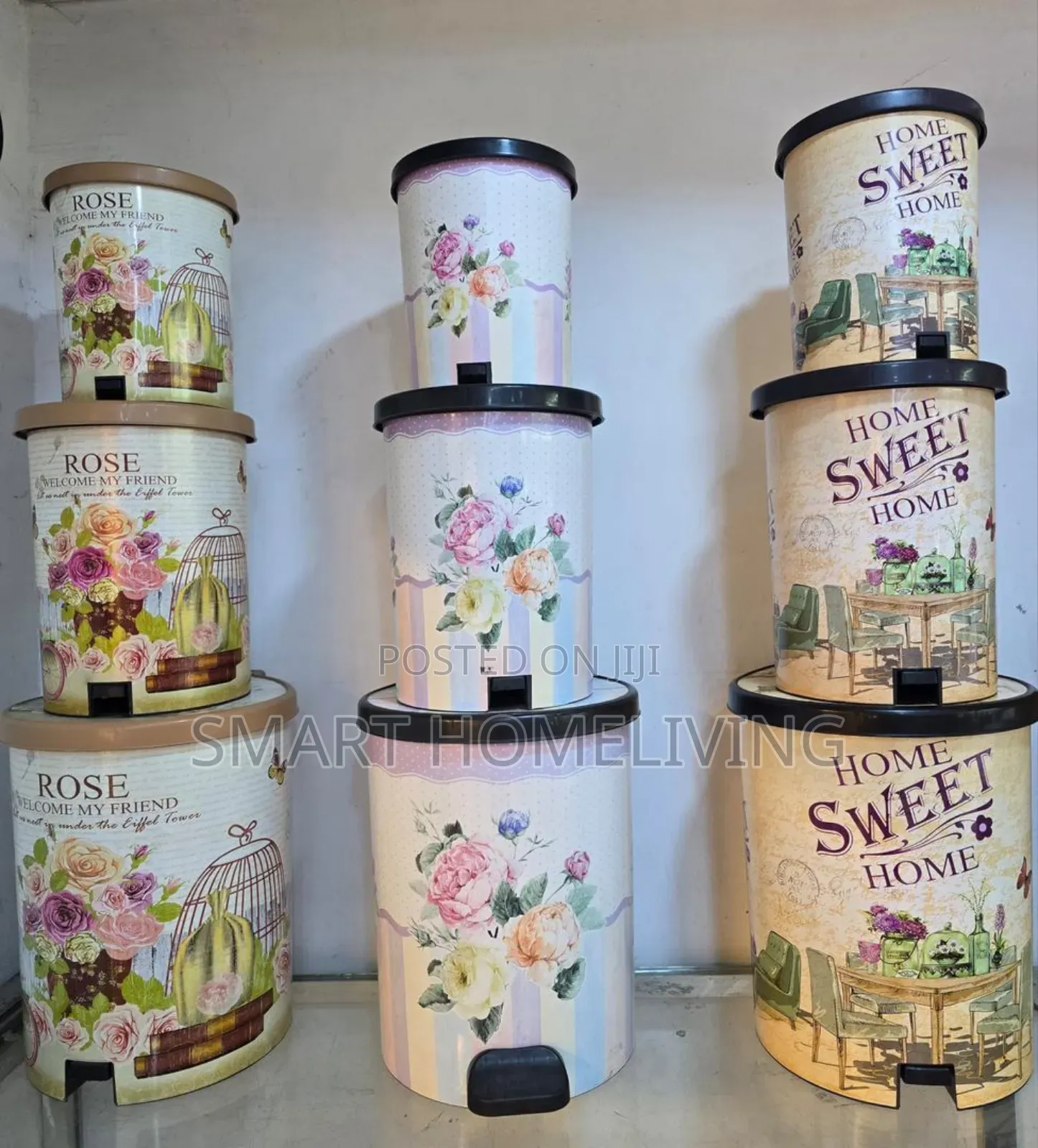 3 PCS Dustbin Set