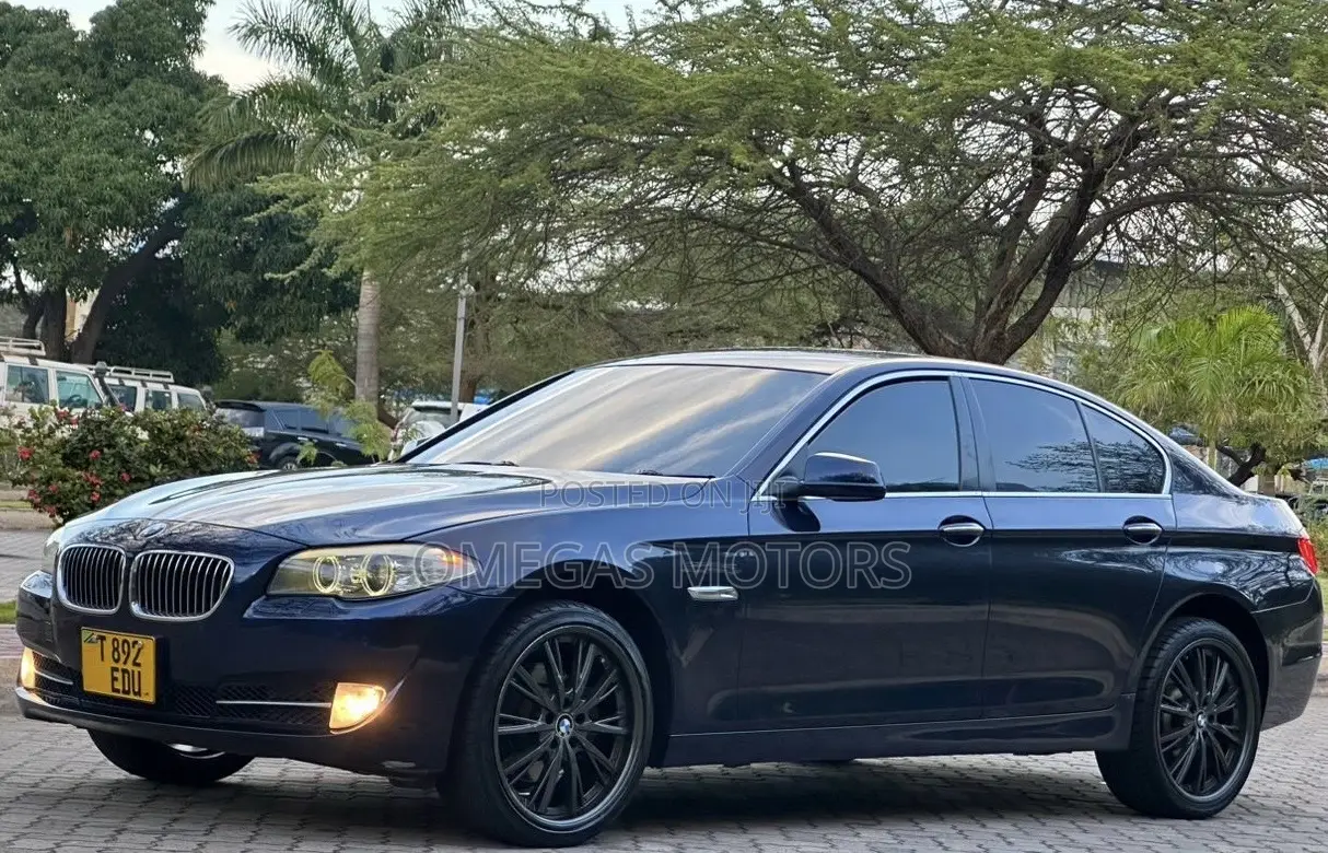 BMW 5 Series 2013 Blue