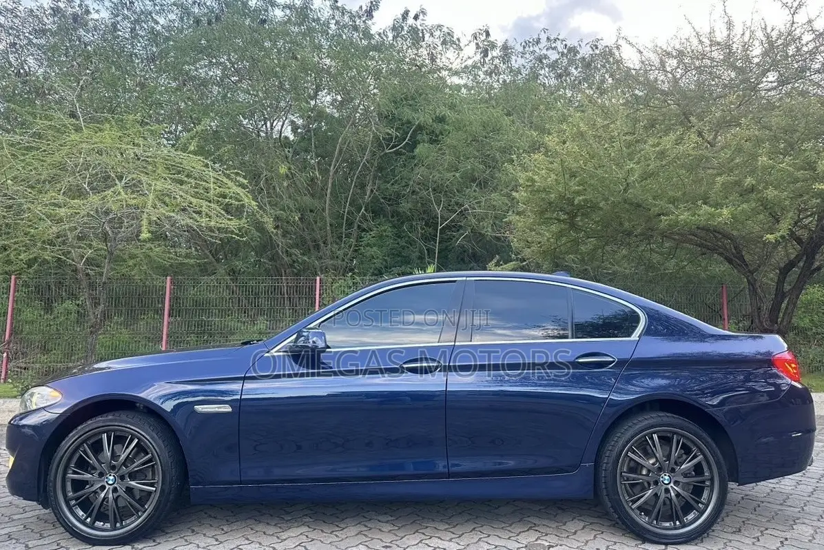 BMW 5 Series 2013 Blue